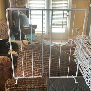 Closet Dividers - White Metal